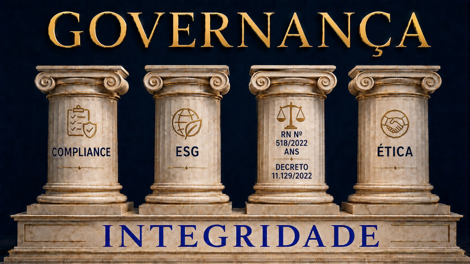 Governança — Compliance, ESG, RN 518/2022 ANS, Decreto 11.129/2022, Ética e Integridade